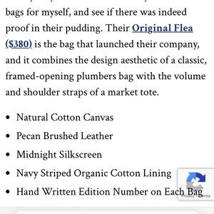 Original Flea Bag